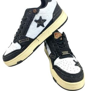 Kaalixto Kato Club Retro Star Low V2 Denim Edition Sneakers Metal Plaque Men 11